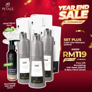 (YEAR END SALE) Set Plus - Hazel Brown 3 botol