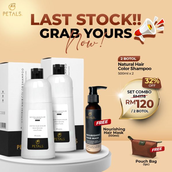 Set Combo - Black 1 botol & Darkbrown 1 botol