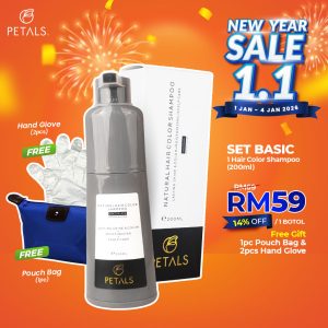(NEW YEAR 1.1 SALE) Set Basic - Burgandy 1 botol