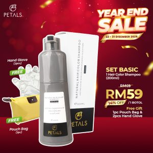 (YEAR END SALE) Set Basic - Burgandy 1 botol