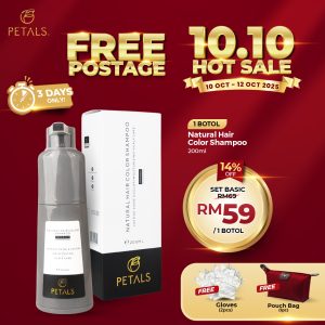 (10.10 SALE) Set Basic - Burgandy 1 botol