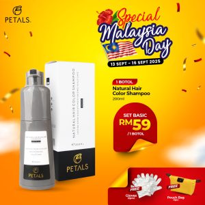 (SPECIAL MALAYSIA DAY) Set Basic - Burgandy 1 botol