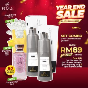 (YEAR END SALE) Set Combo - 1  Coco Black 1 Burgandy botol