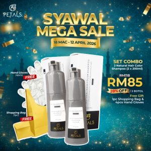 (SYAWAL MEGA SALE) Set Combo - 1 Coco Black 1 Burgandy botol