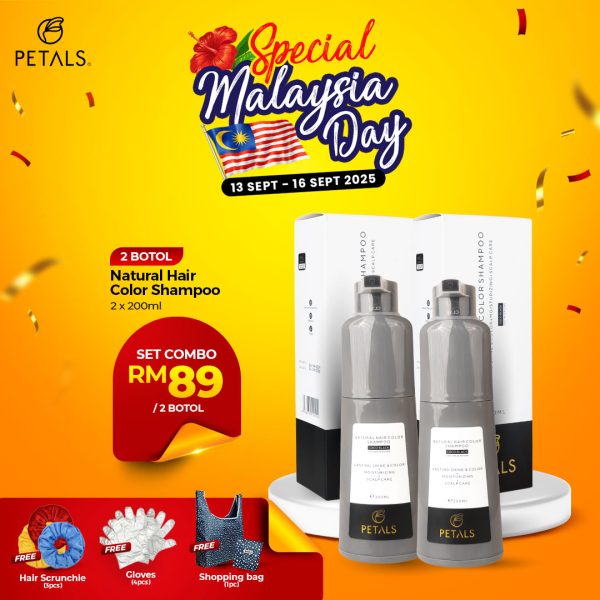(SPECIAL MALAYSIA DAY) Set Combo - 1  Coco Black 1 Darkbrown botol