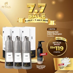 (7.7 SALE) Set Plus - 2 Coco Black 1 Darkbrown botol