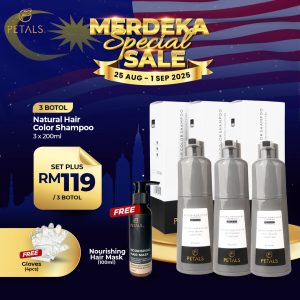 (MERDEKA SALE) Set Plus - 2 Darkbrown 1 Coco Black botol