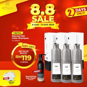 (8.8 SALE) Set Plus - 2 Coco Black 1 Darkbrown botol