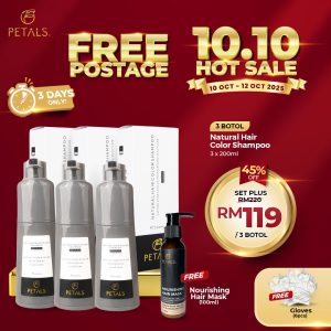 (10.10 SALE) Set Plus - 2 Coco Black 1 Darkbrown botol